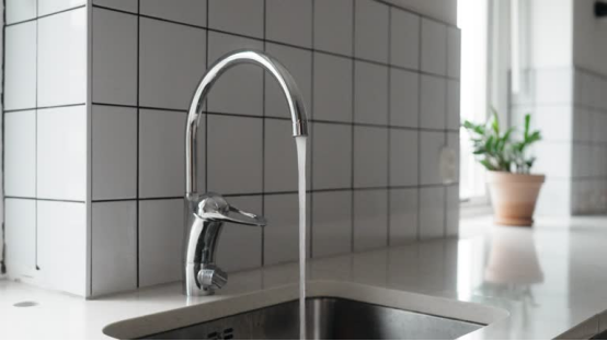 This cold-only swivel kitchen faucet is the perfect utility partner for laundry & cleaning zones.